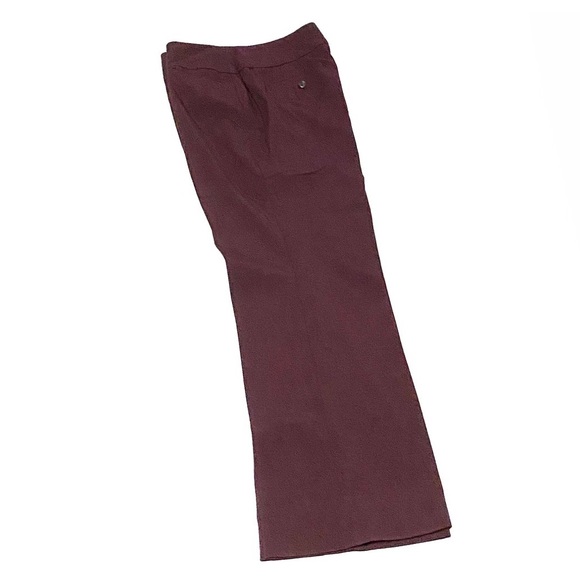 LOFT Curvy Mid-Rise Wide Leg Pants - Picture 3 of 10